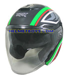 FG-TEC TRAX Motorcycle Helmet ITALIA slant view