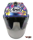 ARAI RAM VZRAM Oriental1 KOI Motorcycle Helmet front view