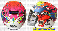 ARAI RAM 4 Scott Russell Matt White Motorcycle Helmet