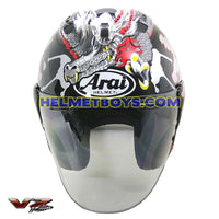 ARAI VZRAM DRAGON motorcycle Helmet front view