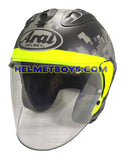 ARAI VZRAM MIMETIC motorcycle Helmet slant view