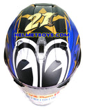 ARAI RAM VZRAM Motorcycle Helmet NAKASUGA 21 top view