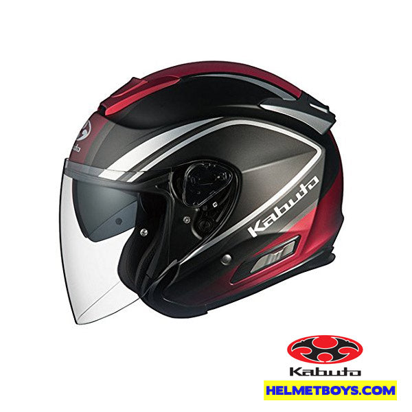 KABUTO ASAGI CLEGANT Motorcycle Sunvisor Helmet – HELMETBOYS