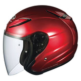 KABUTO AVAND2 open face motorcycle helmet wine red