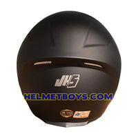 LAZER JH5 motorcycle helmet sunvisor back view