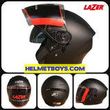 LAZER JH5 motorcycle helmet sunvisor multi view