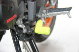 Motorcycle Gear Shift Lever Protection actual installation