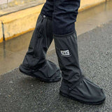 Motorcycle rider rain shoes anti skid sole