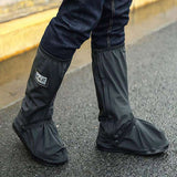 Motorcycle rider rain shoes waterproof PVC