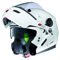 NOLAN GREX flip up helmet white visor up