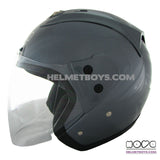 NOVA R606 motorcycle helmet grey side