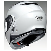 SHOEI NEOTEC 2 motorcycle flipup helmet back view rear spoiler